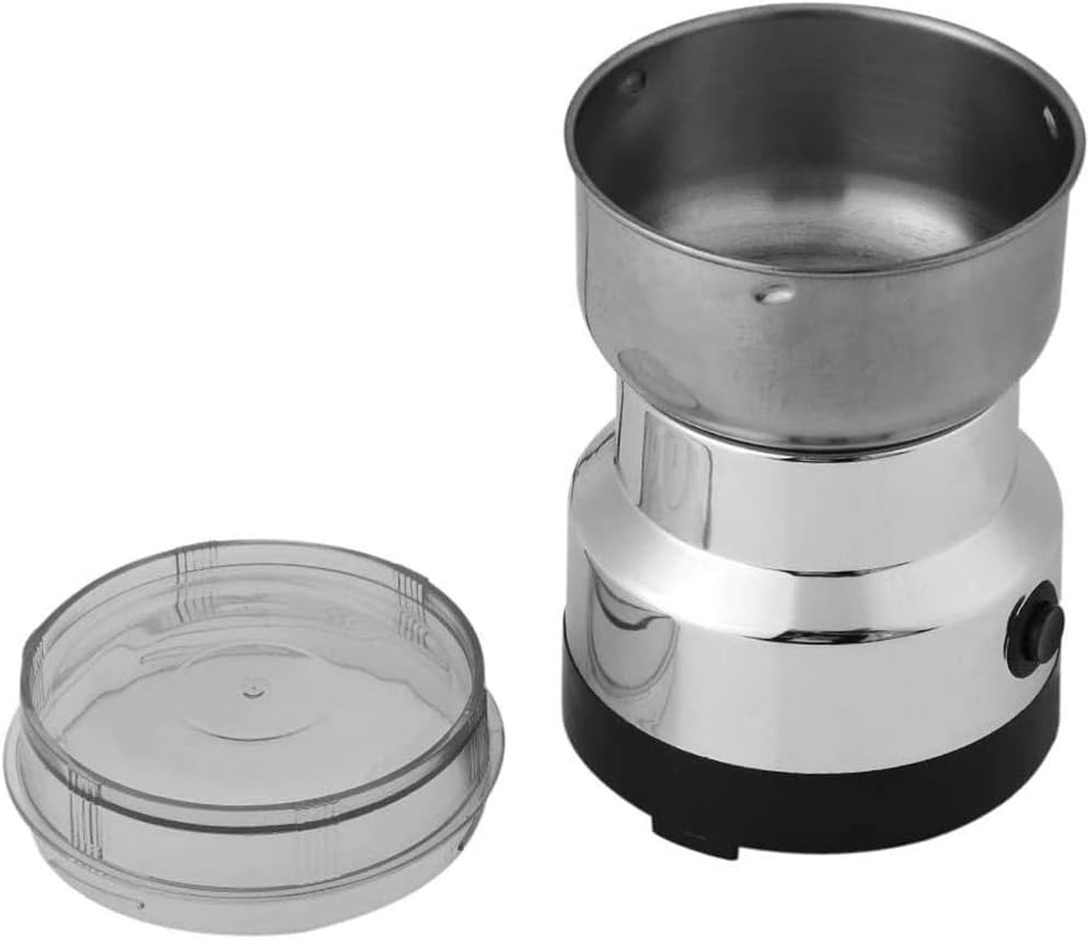 Electric grinder for dried mushrooms, dried truffles and dried herbs