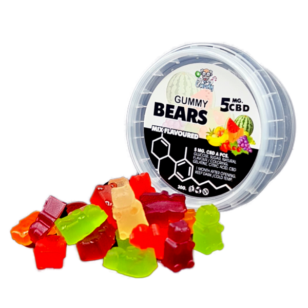 CBD gummy bear mix