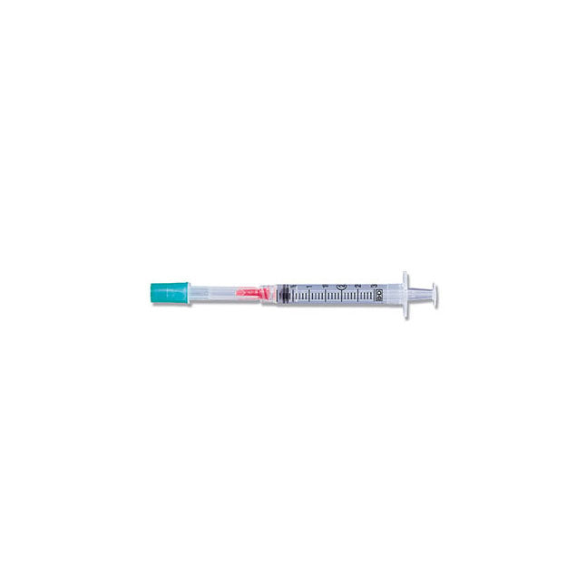 Syringe with cannula (sterile)